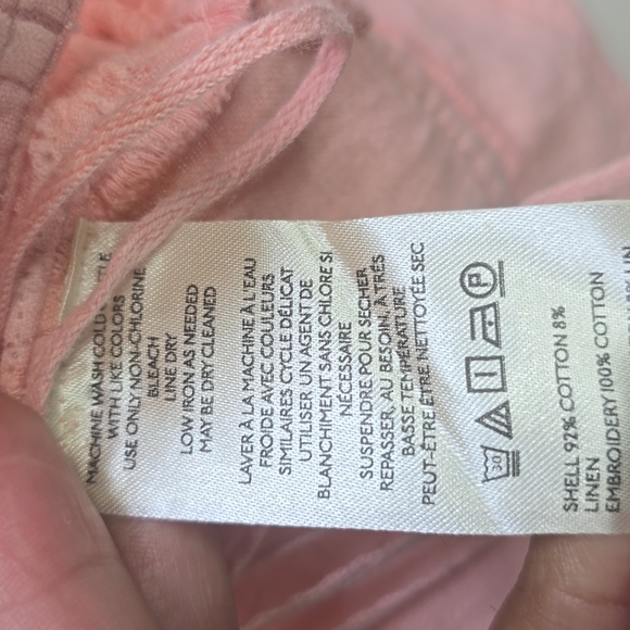 Free People We The Free  Riviera Pink Women's Top Size Small - Picture 7 of 8